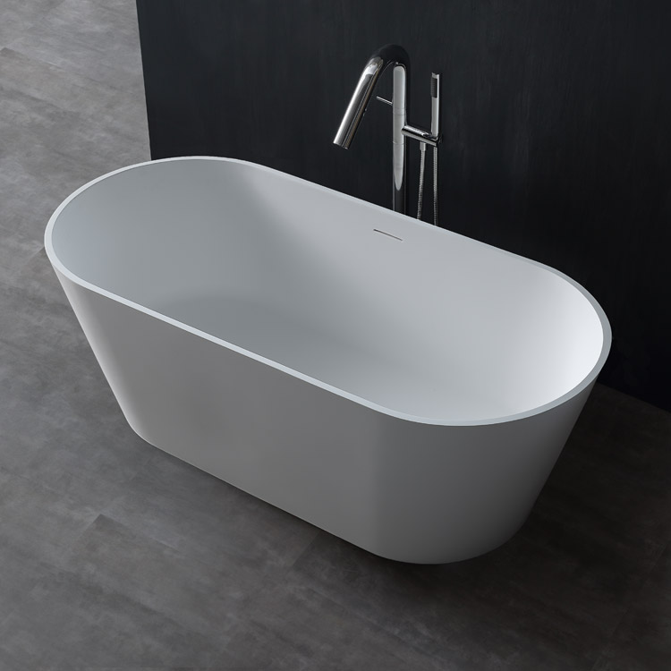 StoneArt Badewanne freistehend BS-553 weiß 165x75 matt