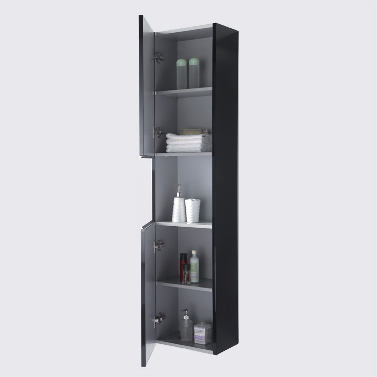 StoneArt Badmöbel Schrank ME1550B braun 36x155