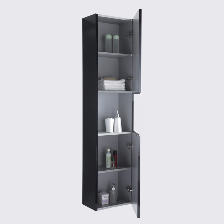 StoneArt Badmöbel Schrank ME1550B braun 36x155