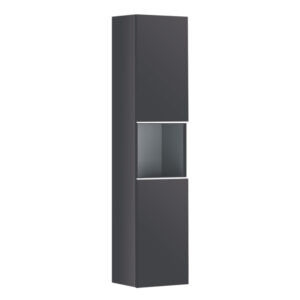 StoneArt Badmöbel Schrank ME1550B dunkelgrau 36x155